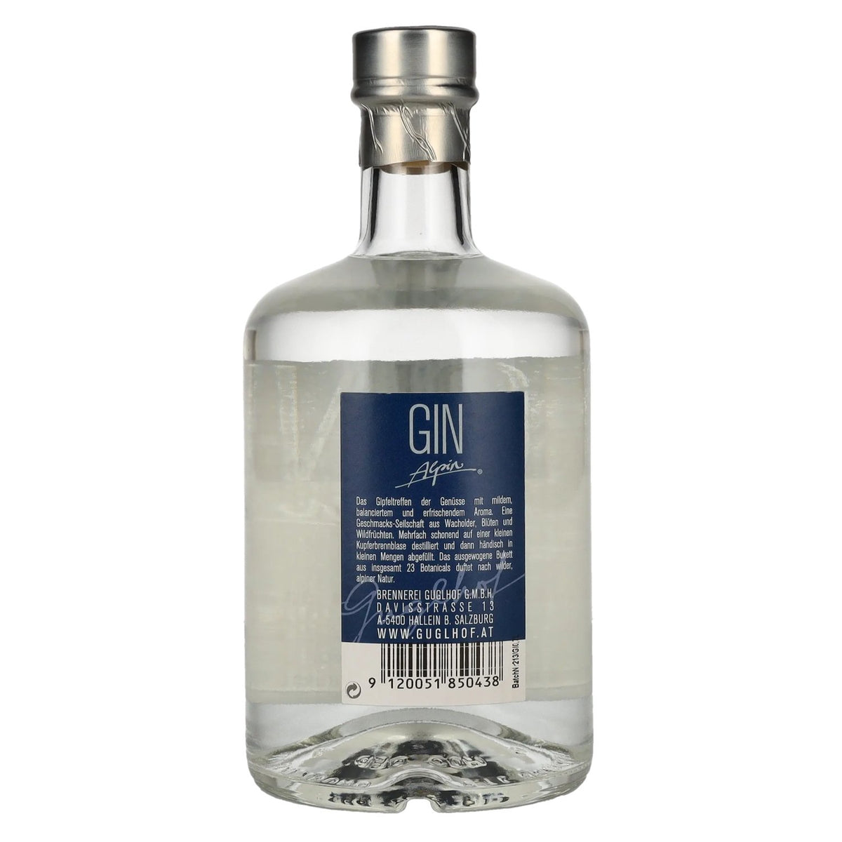 Guglhof Gin Alpine Distilled Austrian Dry Gin 42% ABV 0.7l