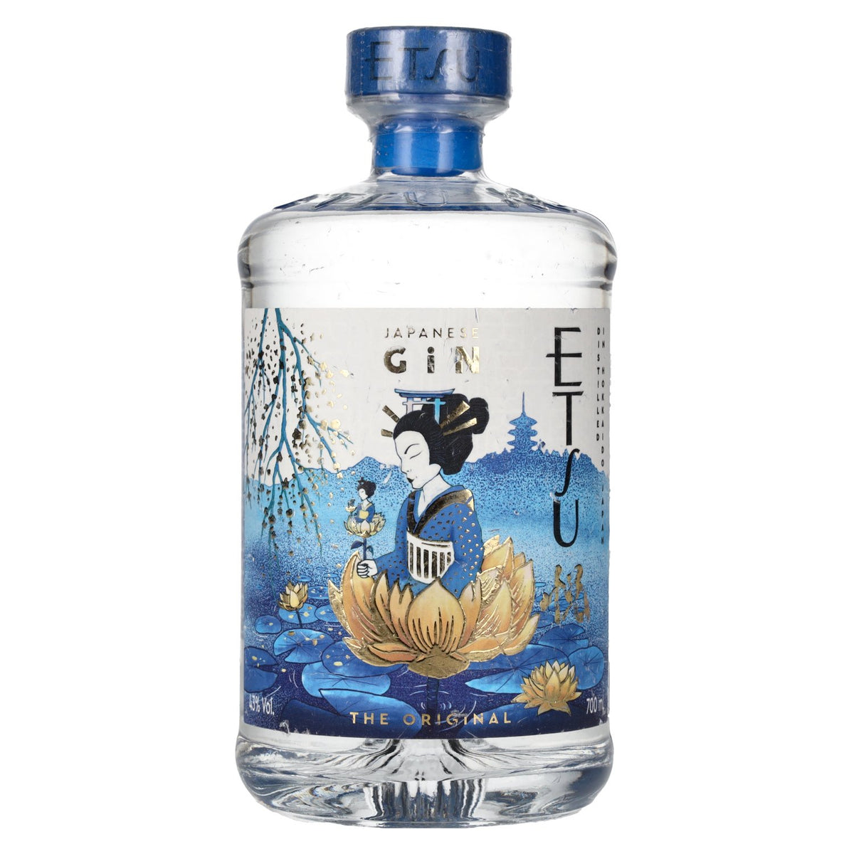 Etsu Japanese Handcrafted Gin The Original 43% Vol. 0,7l
