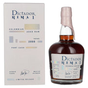 Dictador RIMA 1 22 ans d'âge Old Port CASK Millésime 2000 43 % vol. 0,7 l dans un coffret cadeau