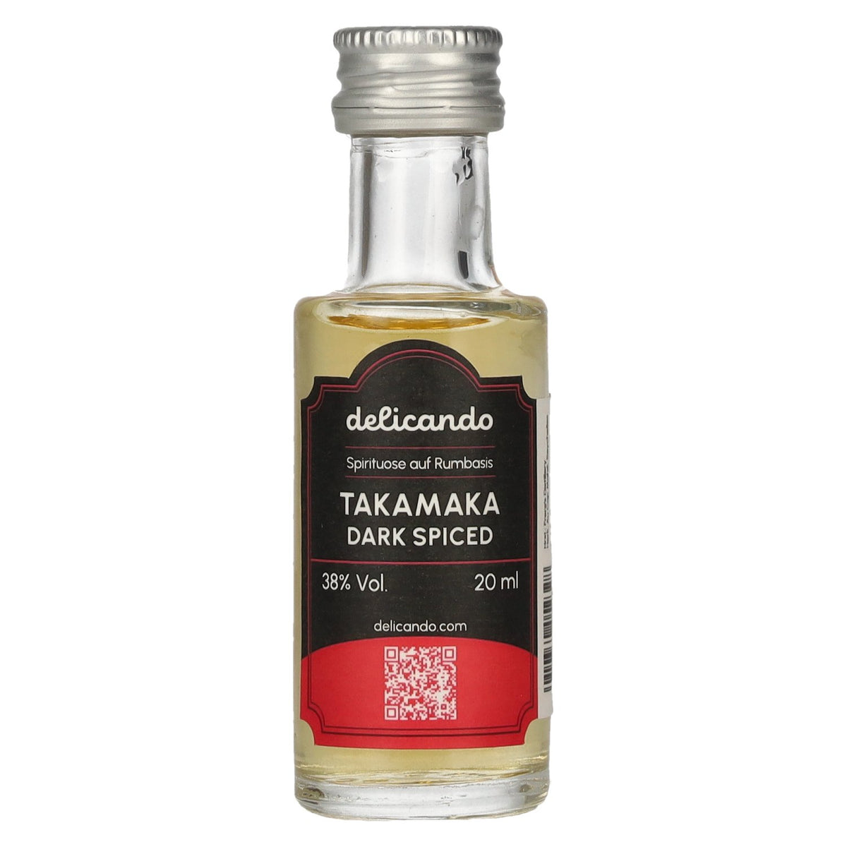 Takamaka DARK SPICED Spirit Drink 38% vol. 0,02l
