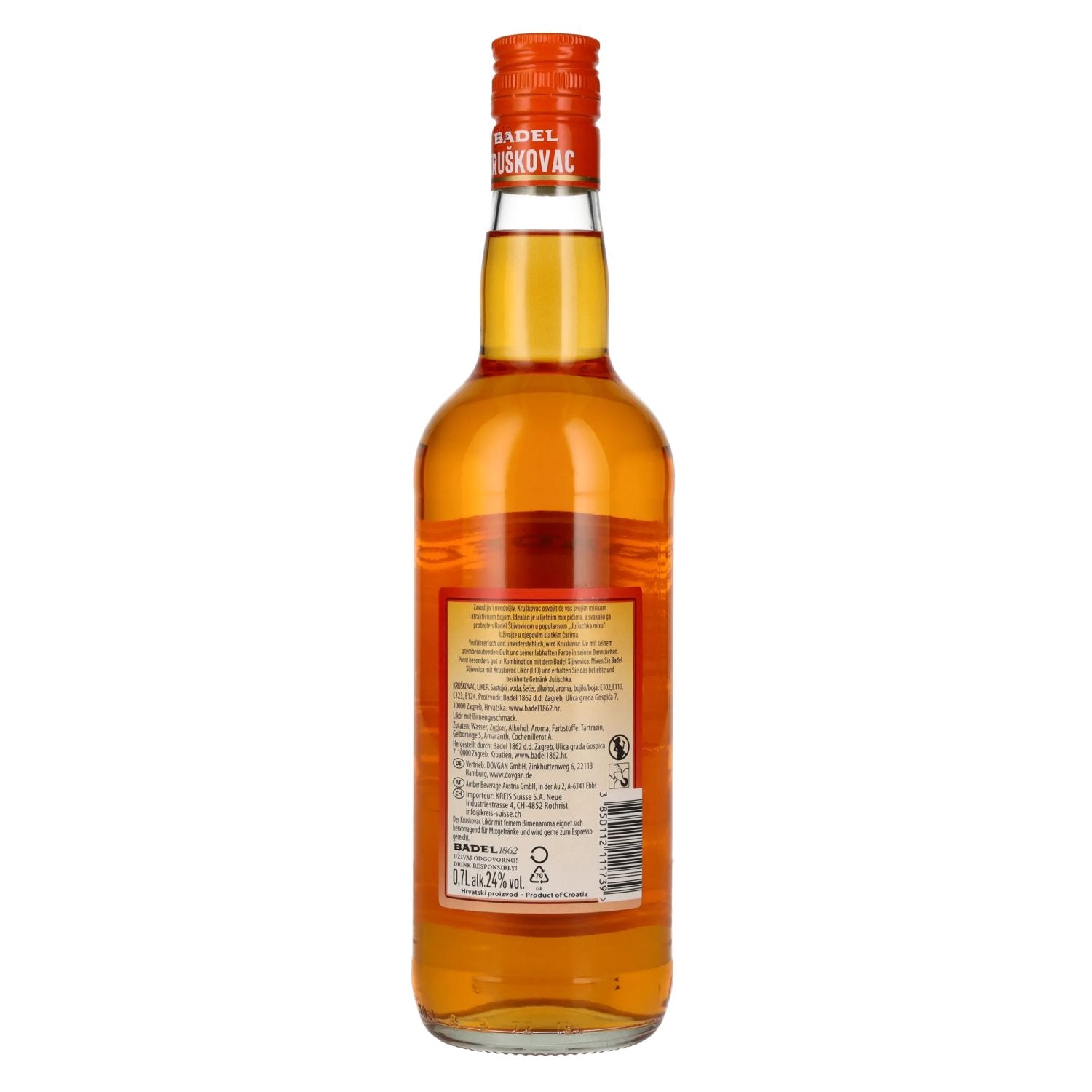Badel Kruškovac Liqueur de poire 24% vol. 0,7l
