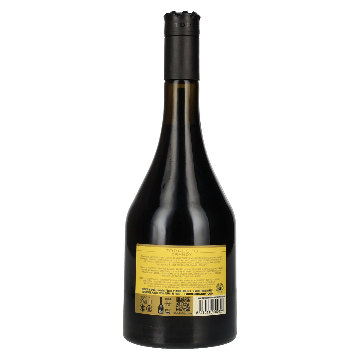 Torres 10 RESERVA IMPERIAL Brandy 38% vol. 1 litre