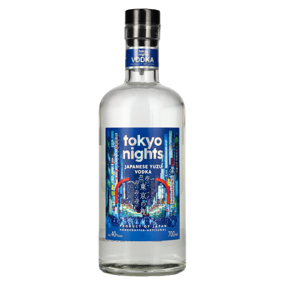 Tokyo Nights Japanese Vodka 40% ABV 0.7l