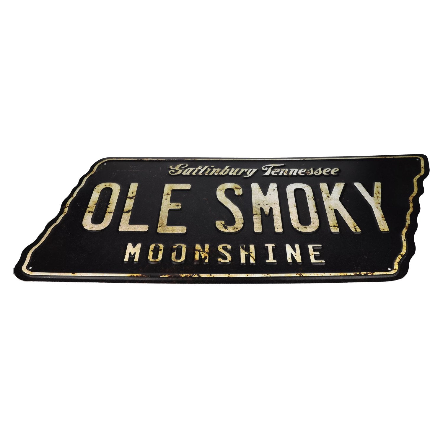 Ole Smoky Tennessee Moonshine square tin sign
