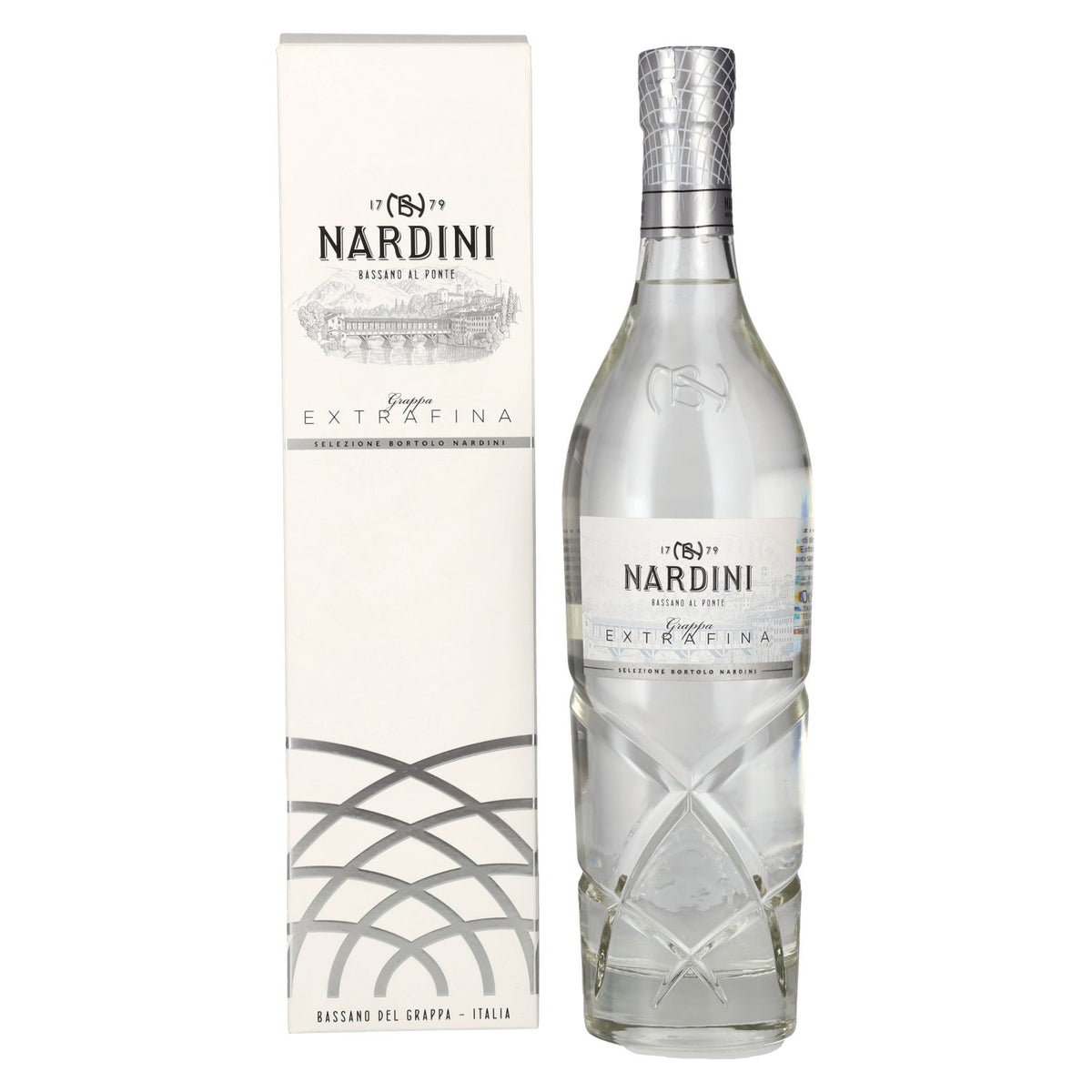 Nardini Grappa EXTRAFINA 42% Vol. 0,7l in Geschenkbox