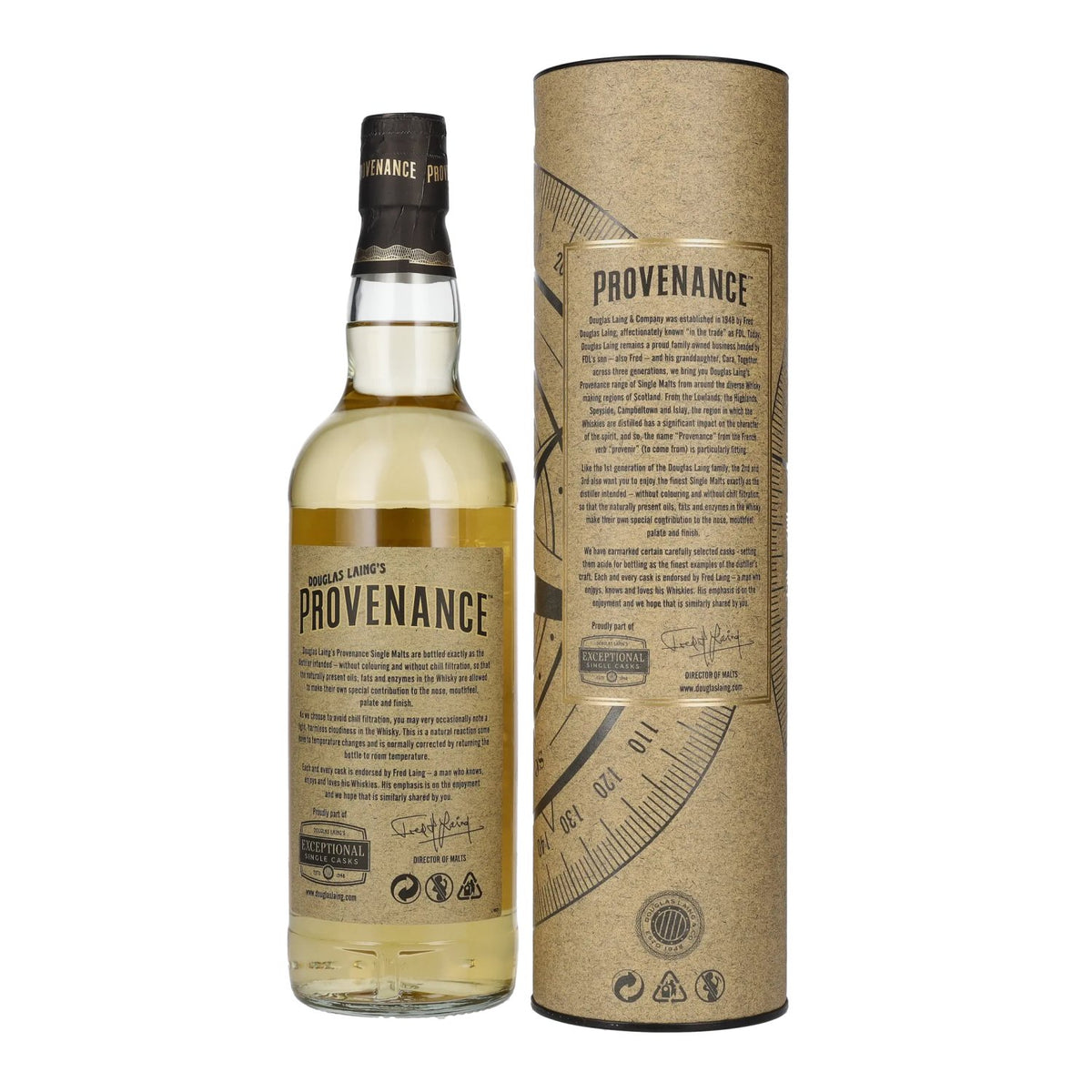 Douglas Laing PROVENANCE Blair Athol 12 Years Old Single Cask Malt 2007 46% Vol. 0,7l in Geschenkbox