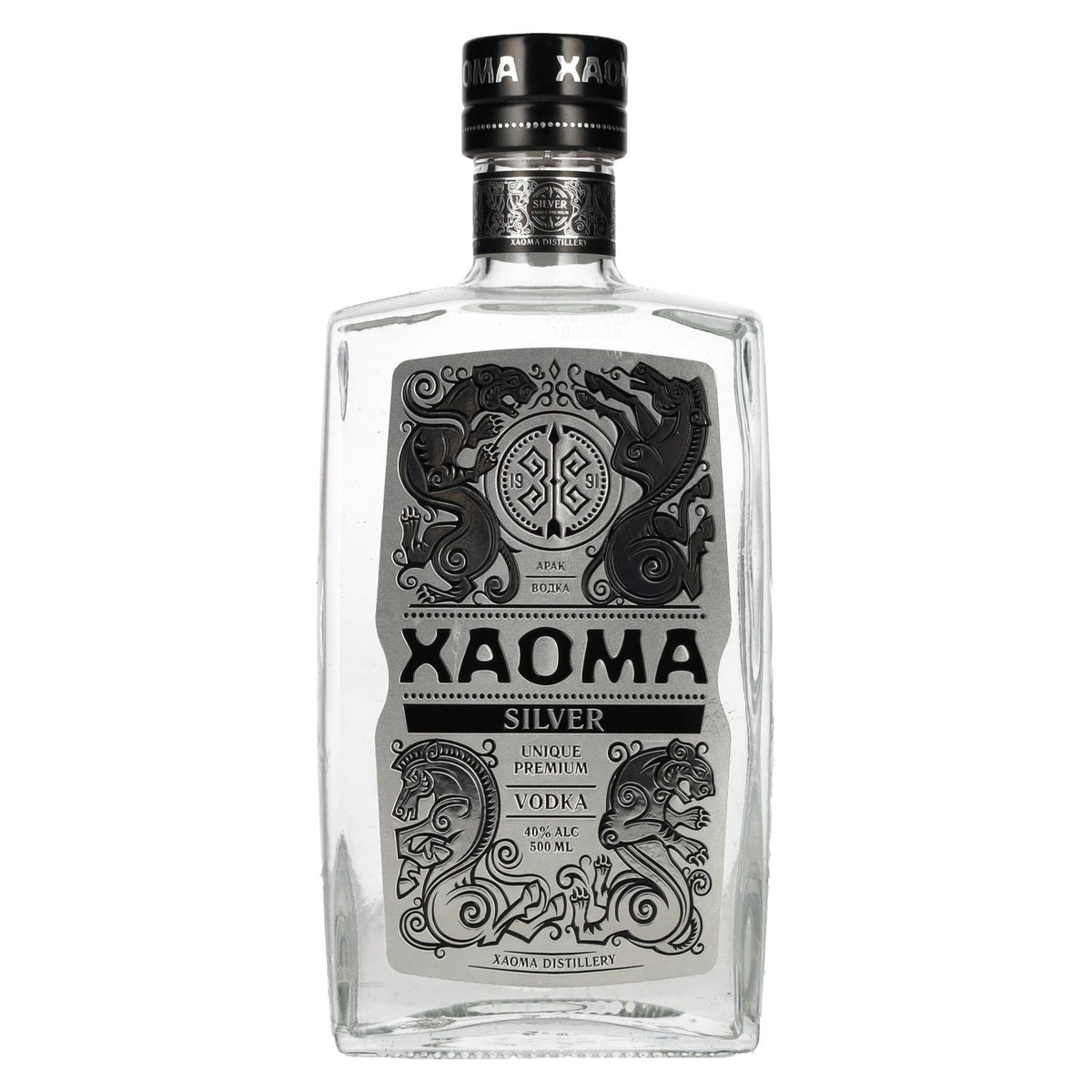 Xaoma Silver Premium Vodka 40% vol. 0.5 l