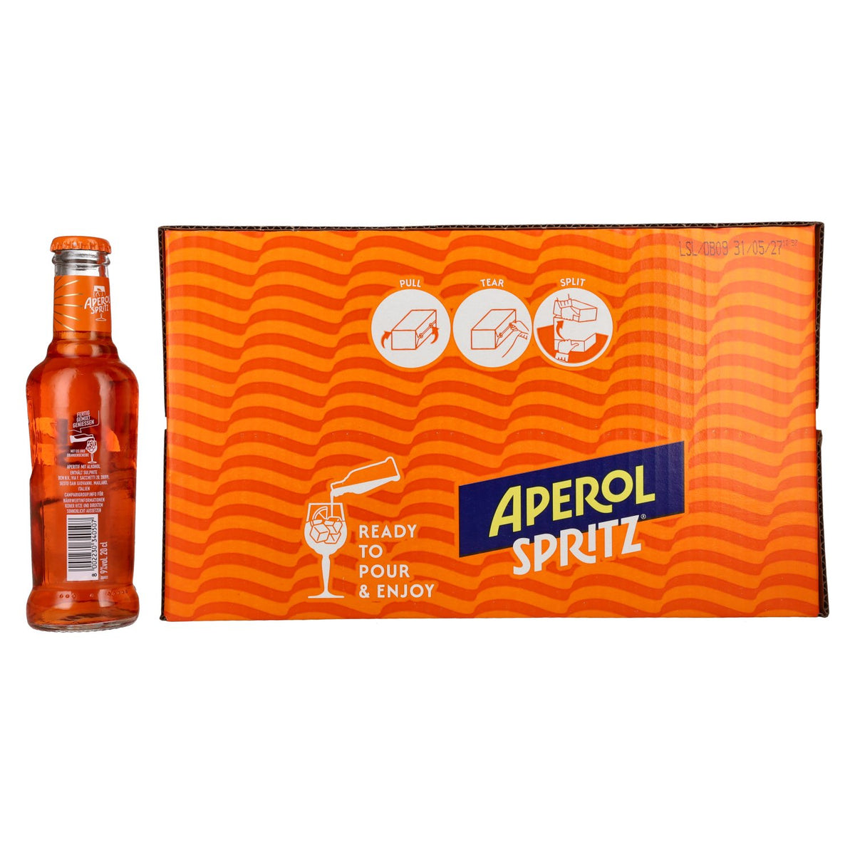 Aperol Spritz 9 % vol. 24 x 0,2 l