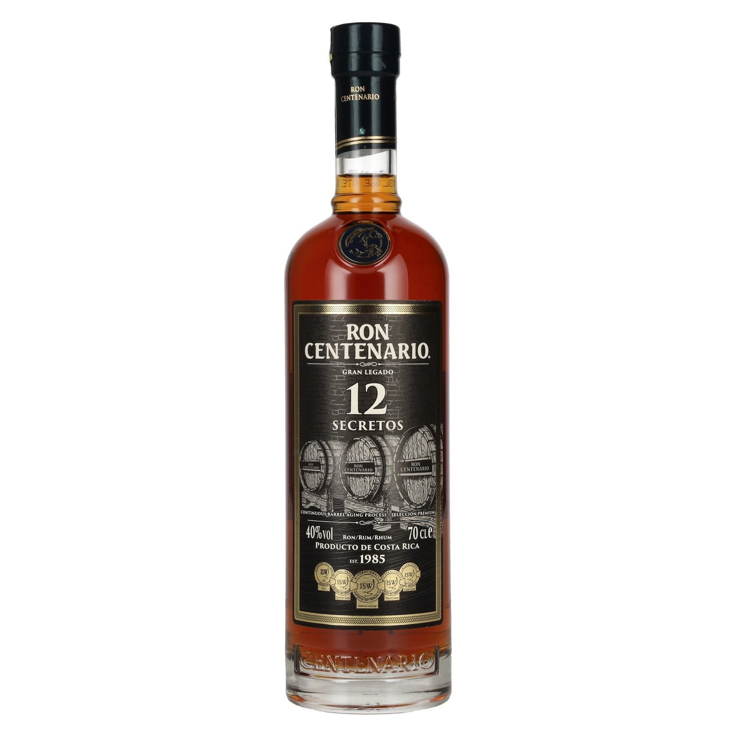 Ron Centenario GRAN LEGADO 12 Secretos Rum 40% Vol. 0,7l