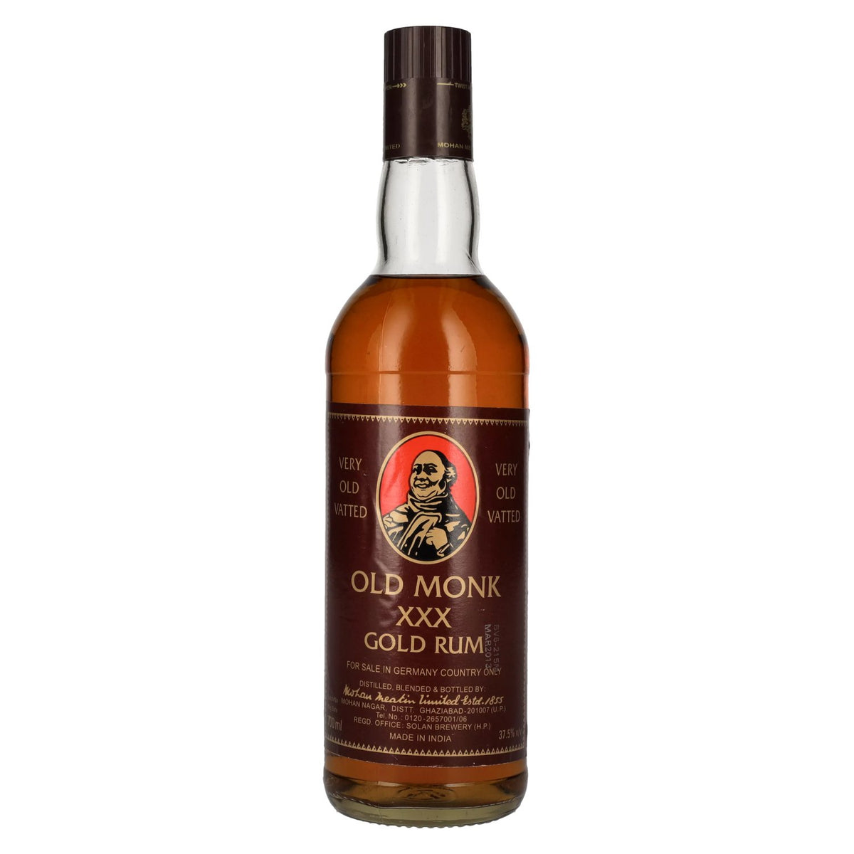 Old Monk XXX Gold Rum 37,5% vol. 0,7 l