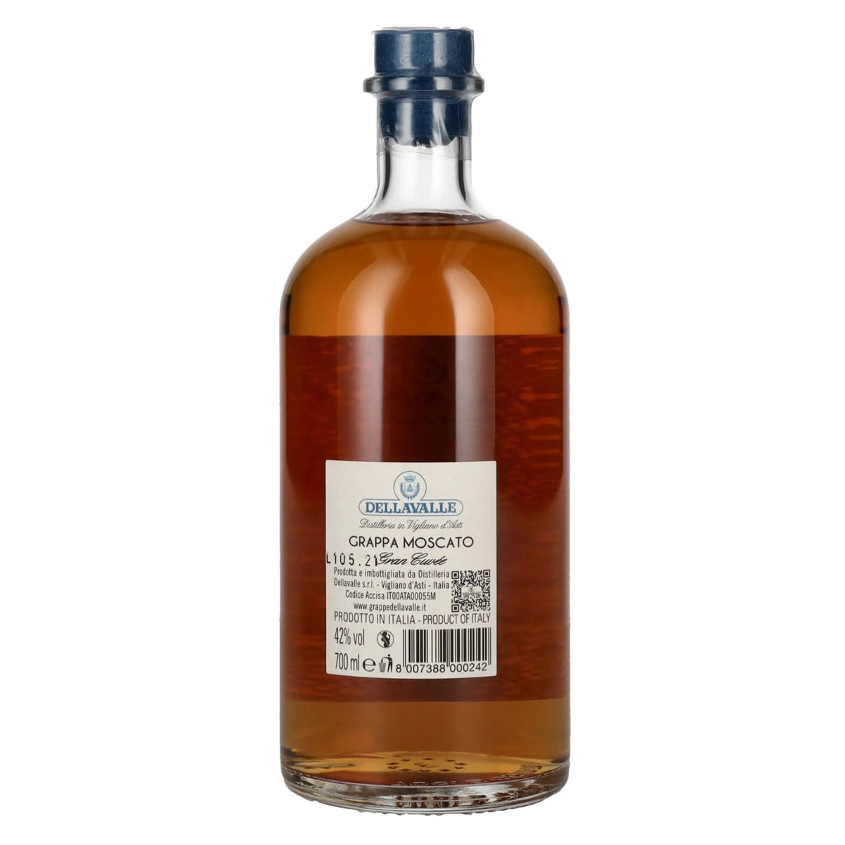 Dellavalle GRAPPA MOSCATO Gran Cuvée 42% vol. 0.7 l