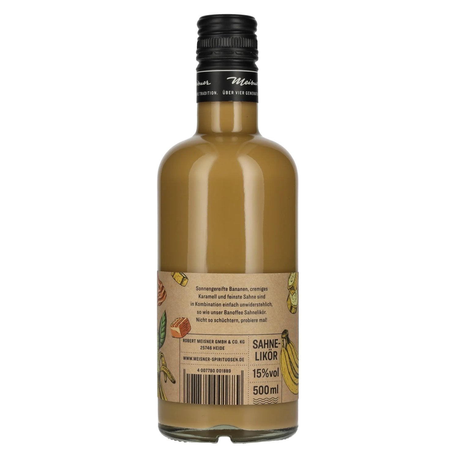 Meisner Banoffee cream liqueur 15% vol. 0.5l