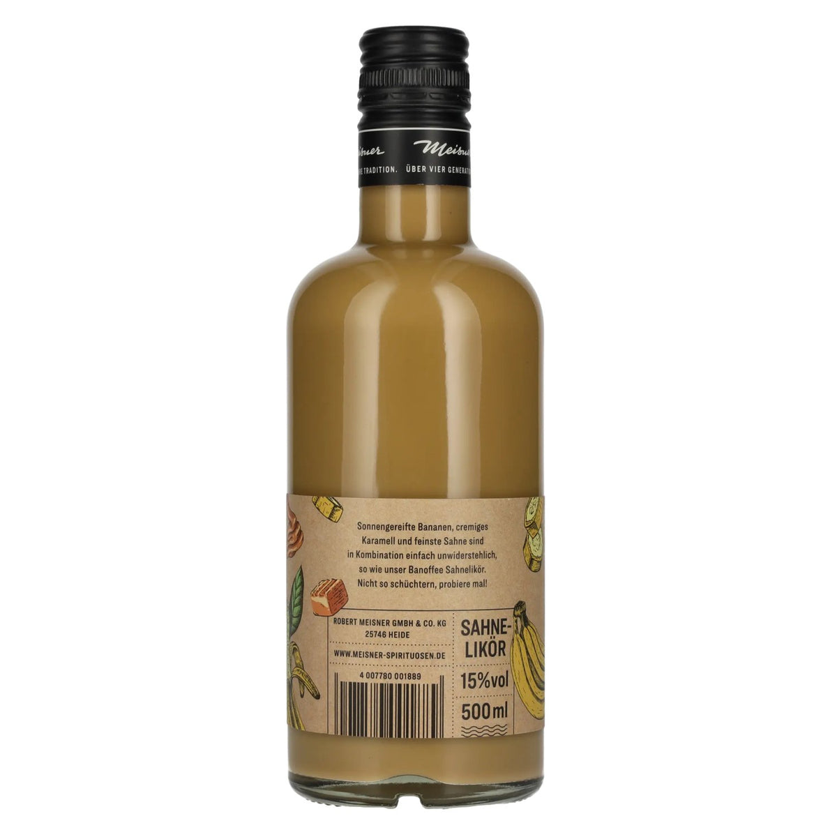 Meisner Banoffee Cream Liqueur 15% ABV 0.5l
