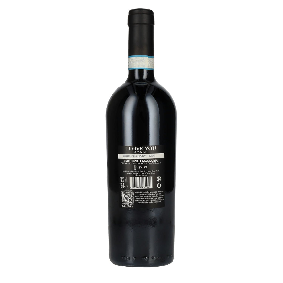 I Love You Primitivo di Manduria DOC 2023 14% Vol. 0,75l