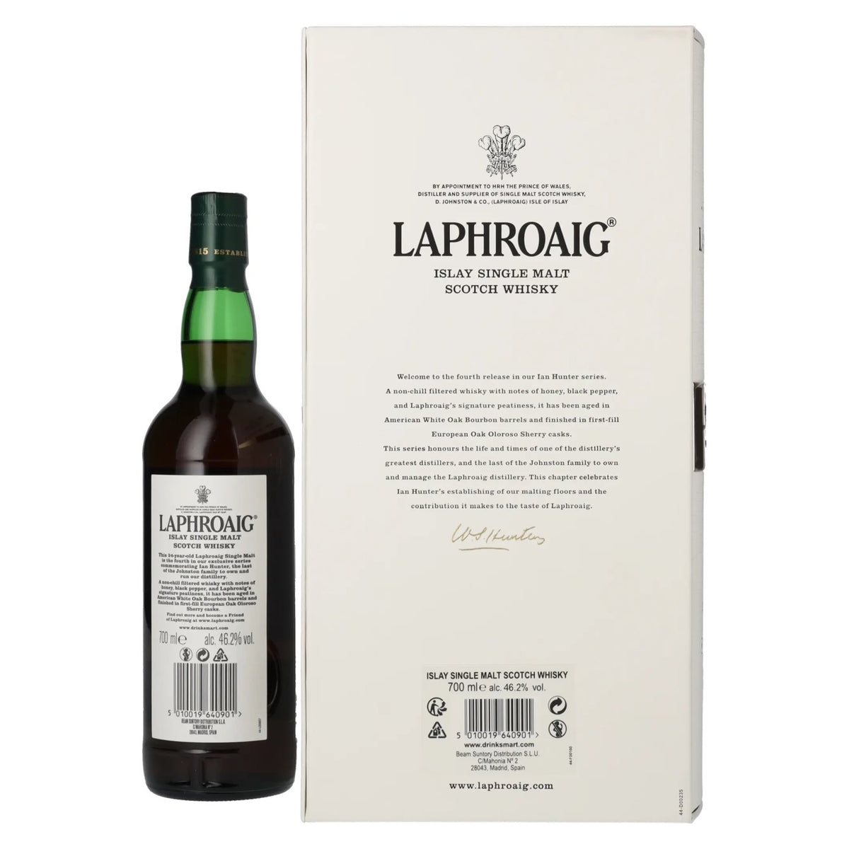 Laphroaig 34 Years Old The Ian Hunter Story Book 4: Malt Master 46,2% Vol. 0,7l in Geschenkbox