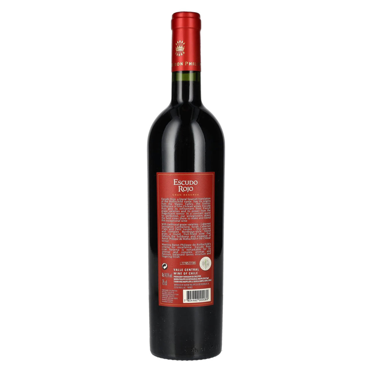 Baron Philippe de Rothschild Escudo Rojo Gran Reserva 2021 14% Vol. 0,75l