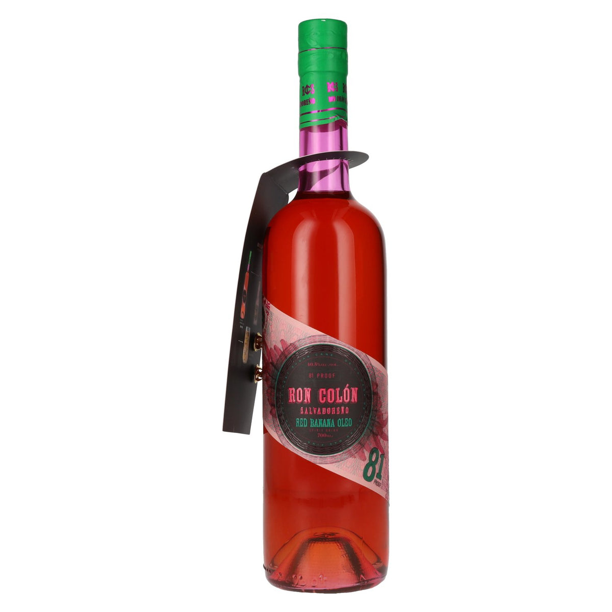 Ron Colón Salvadoreño RED BANANA OLEO 40,5% Vol. 0,7l