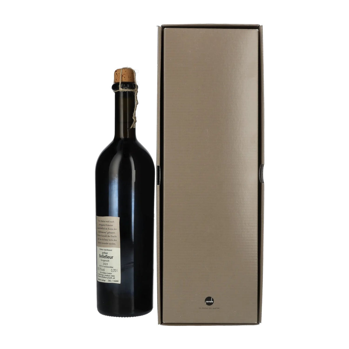 De Abakus Gelber Bellefleur 2023 39,5% vol. 0,7 l in geschenkverpakking