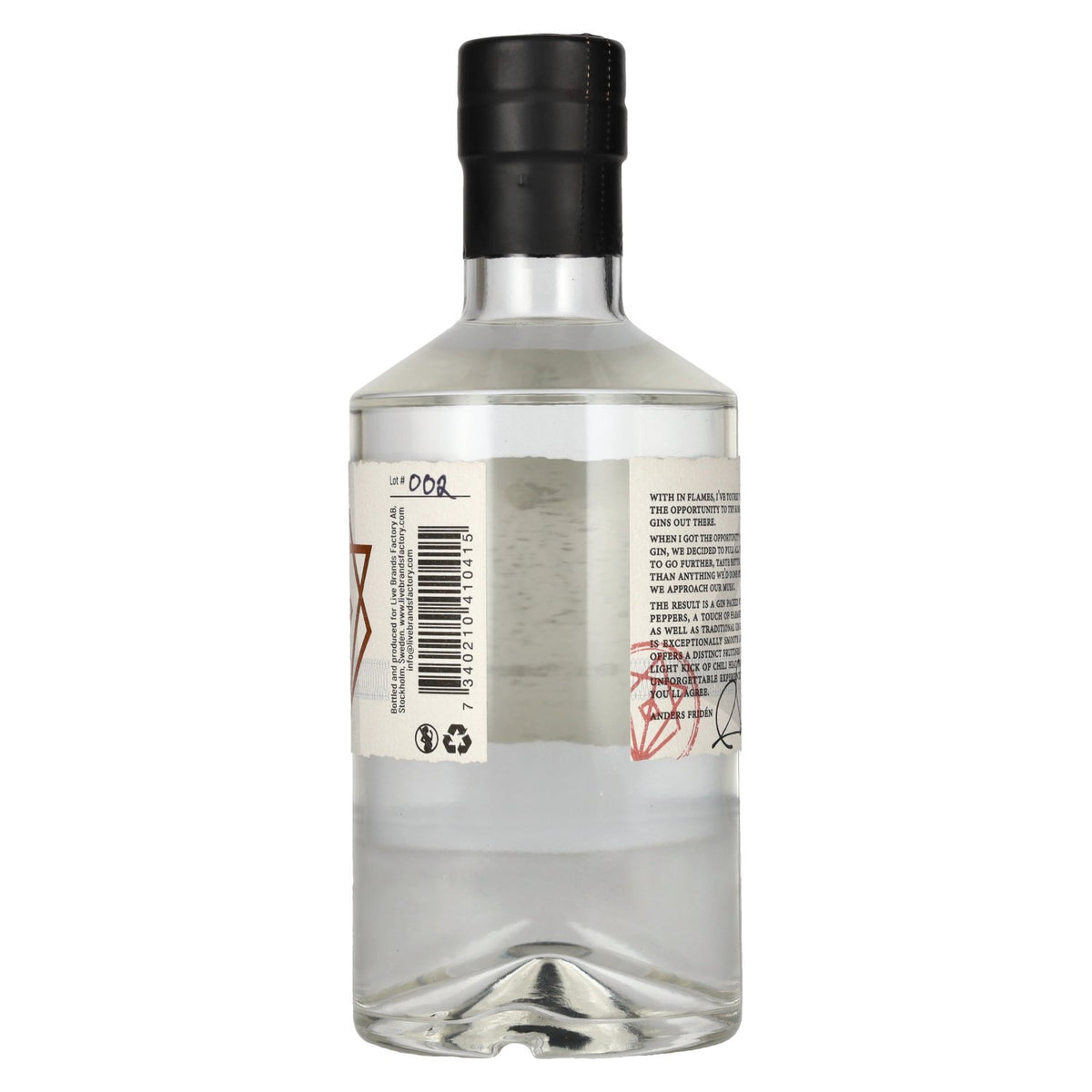 In Flames Craft Distilled Gin 43% Vol. 0,5l
