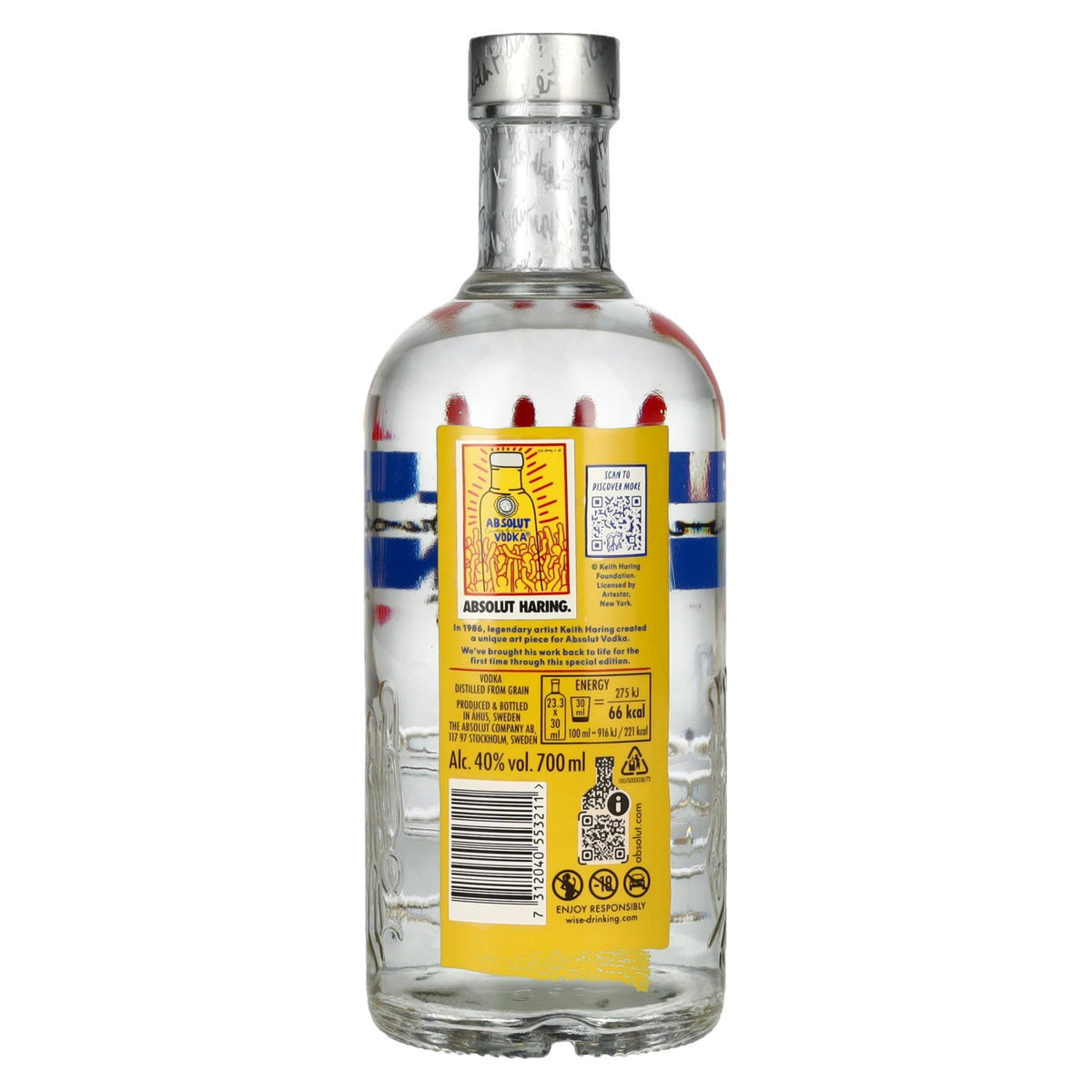 Absolut HARING Vodka 40% vol. 0,7l