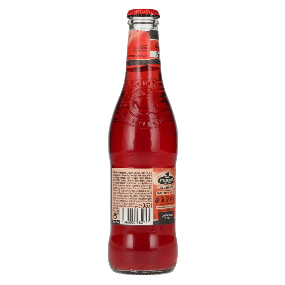 Strongbow Cider Red Berries 4,5% vol. 0,33 l