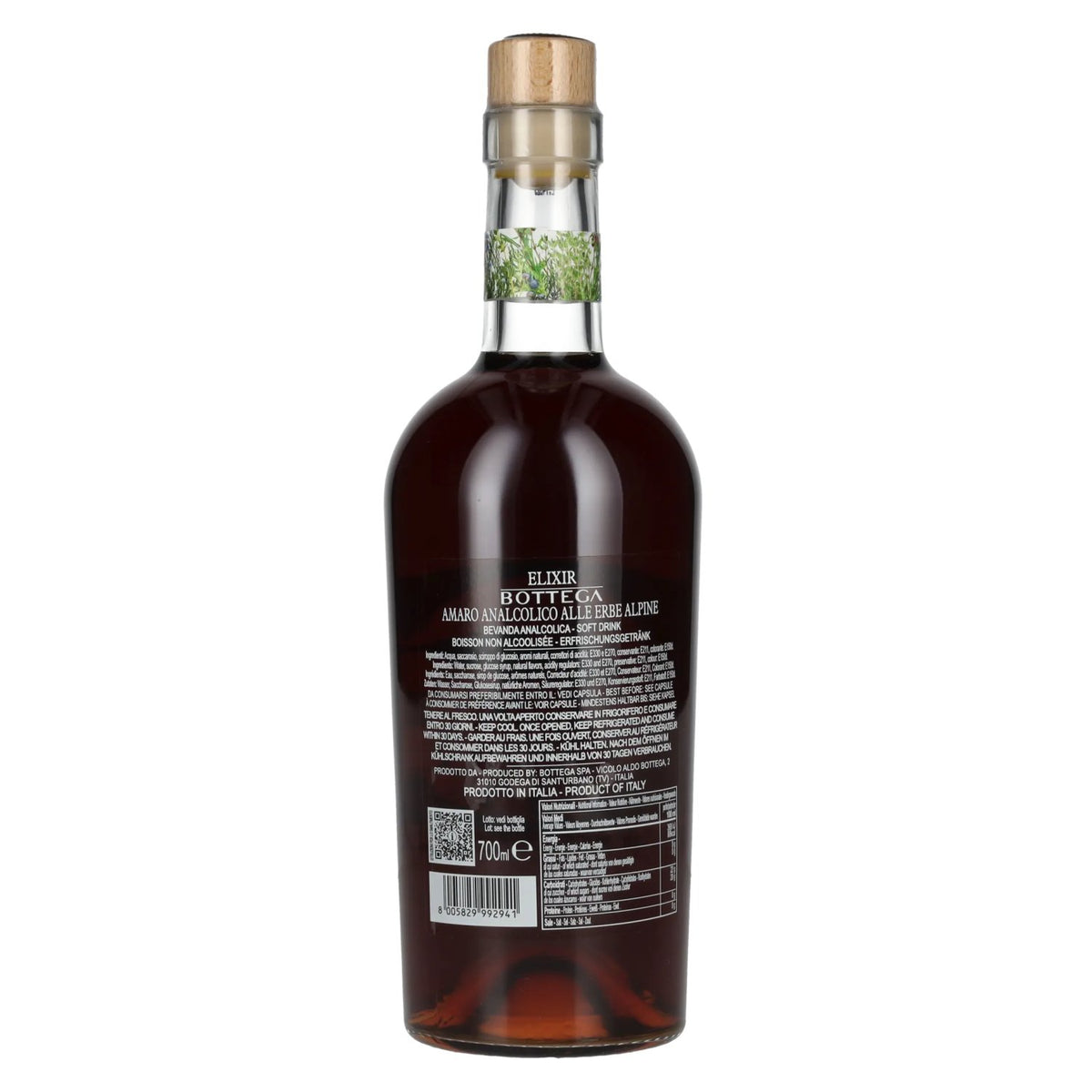 Bottega ELIXIR AMARO Analcolico 0,7l