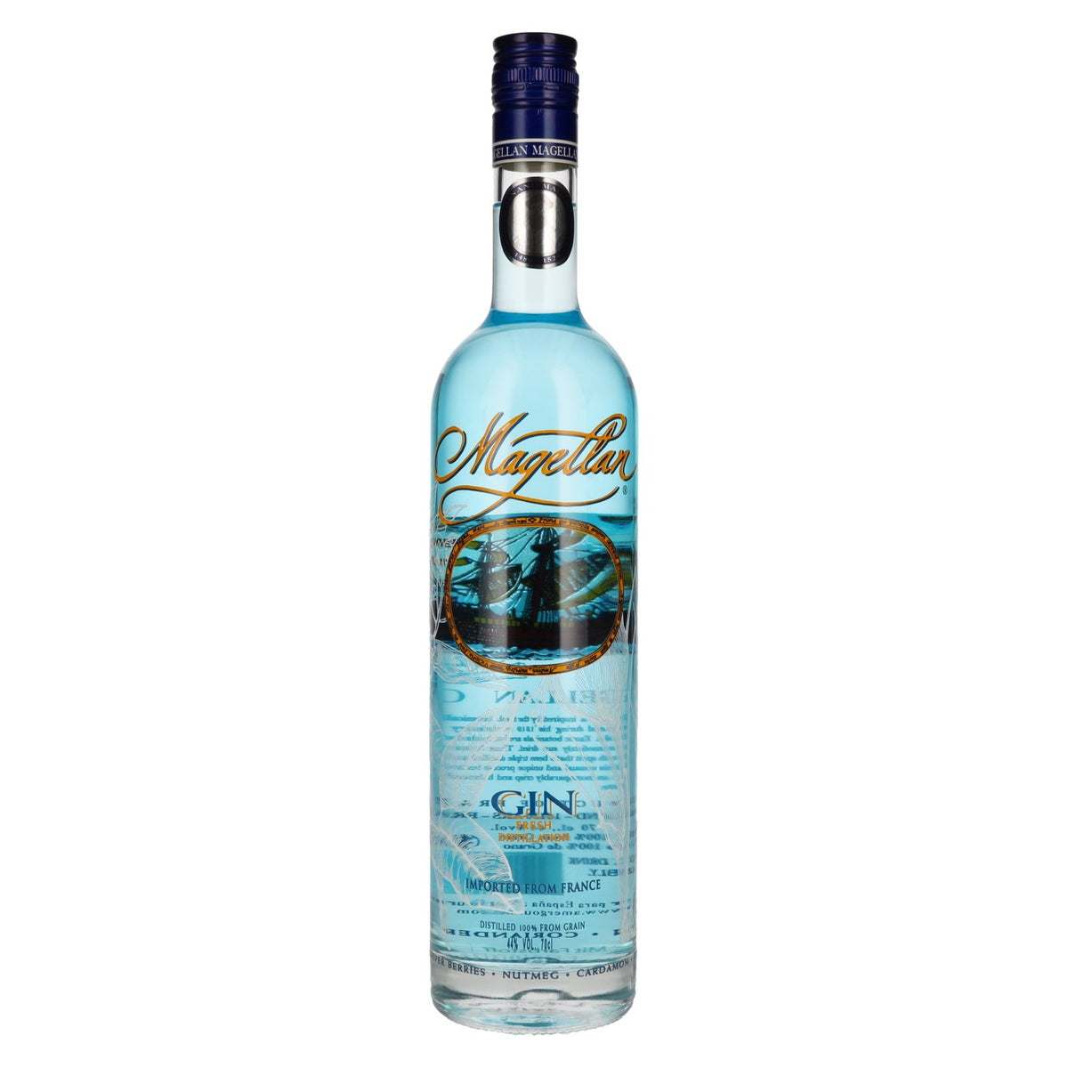Gin aromatisé à l'iris Magellan, 44 % vol., 0,7 l