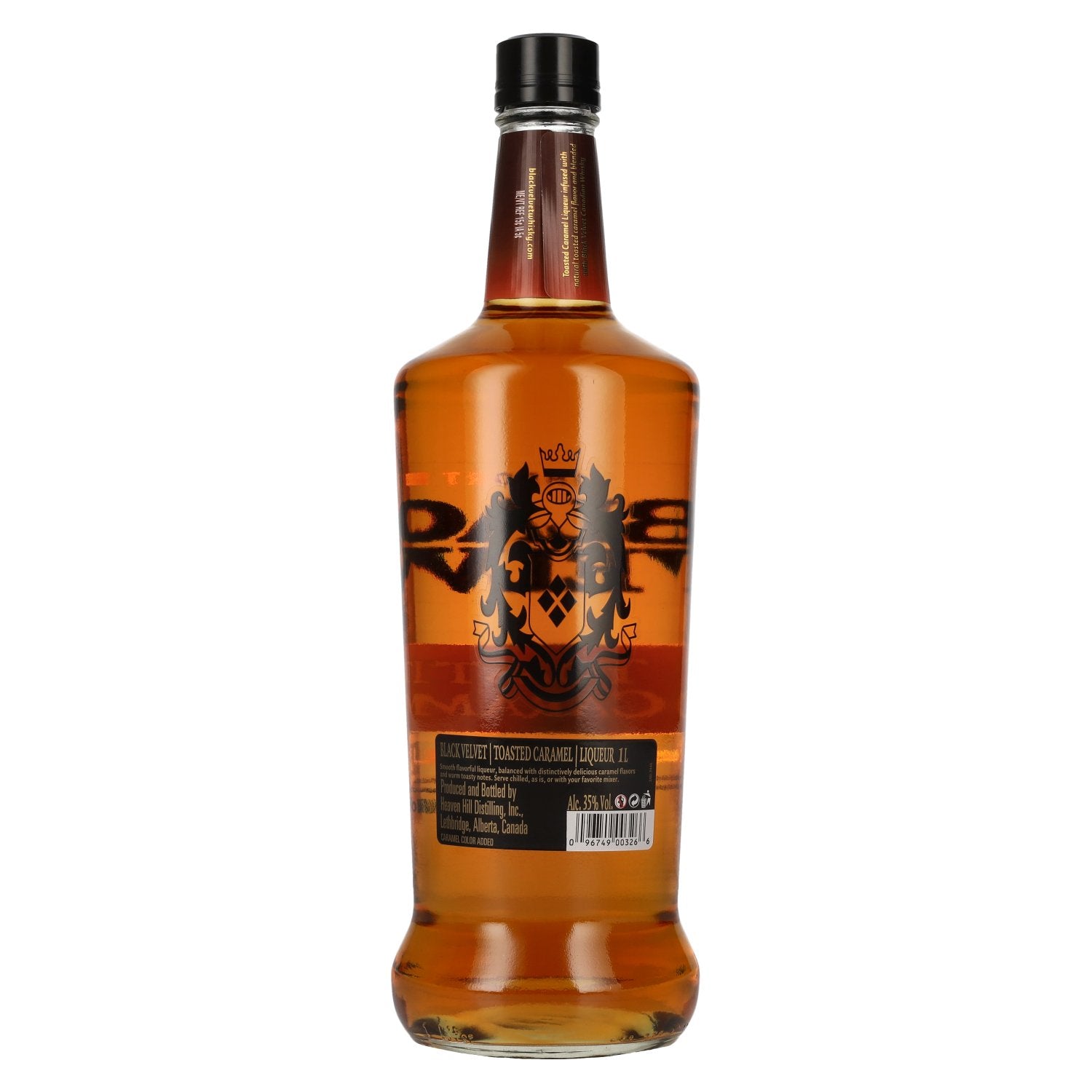 Black Velvet TOASTED CARAMEL gearomatiseerde whisky 35% Vol. 1l