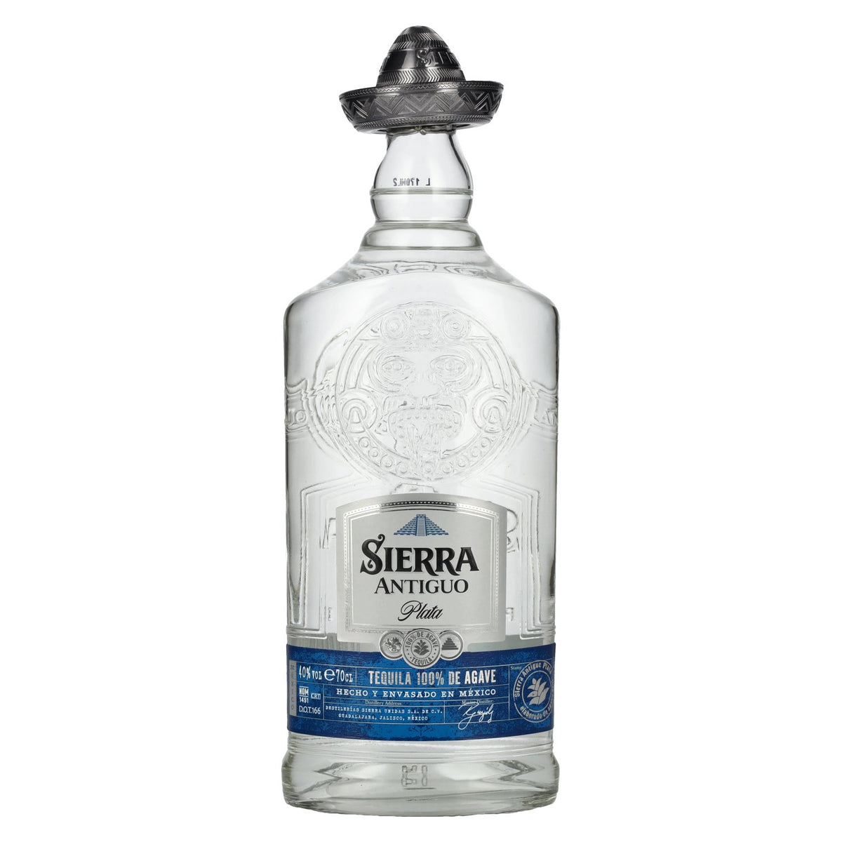 Sierra Tequila Antiguo Plata 100% de Agave 40% Vol. 0,7l