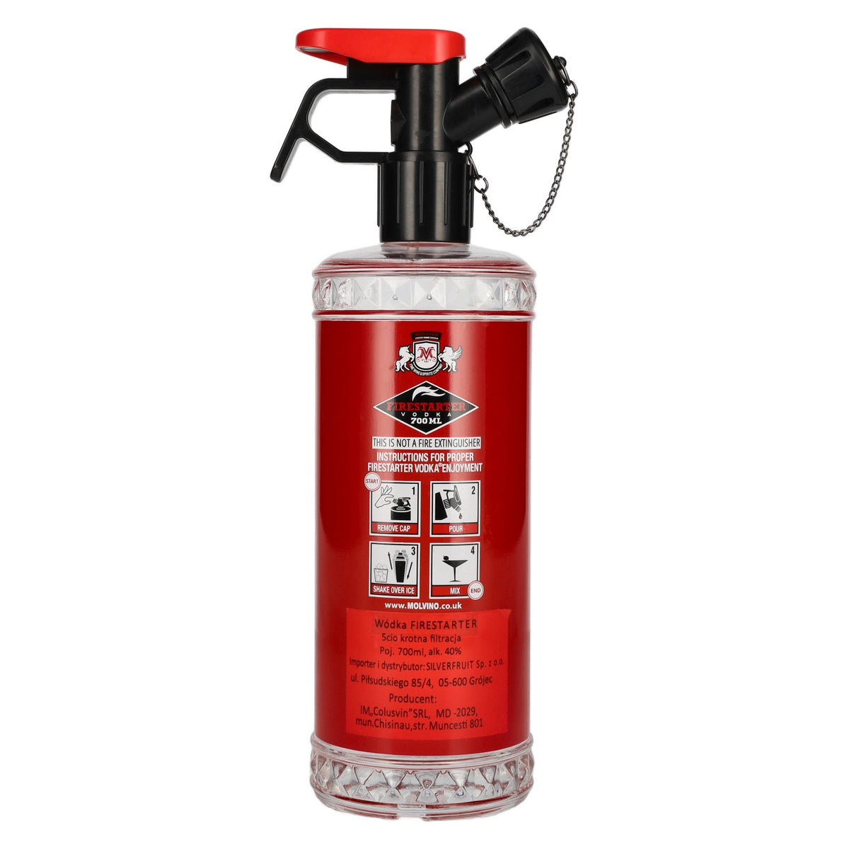 Firestarter Vodka 40% vol. 0,7 l