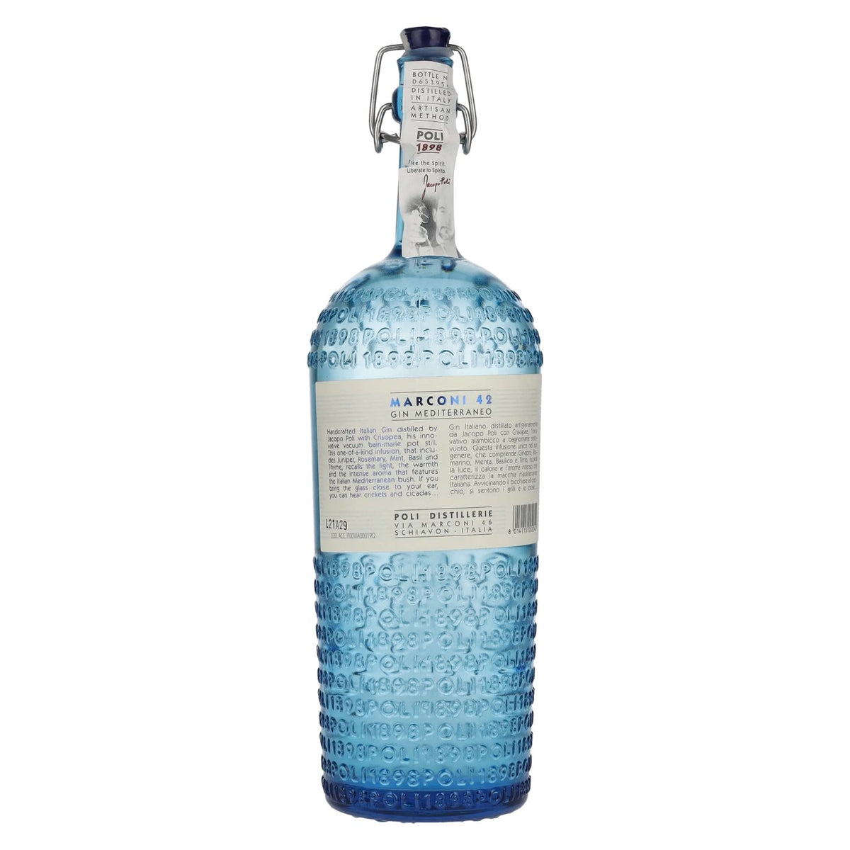 Poli Marconi 42 Gin 42% vol. 0,7 l
