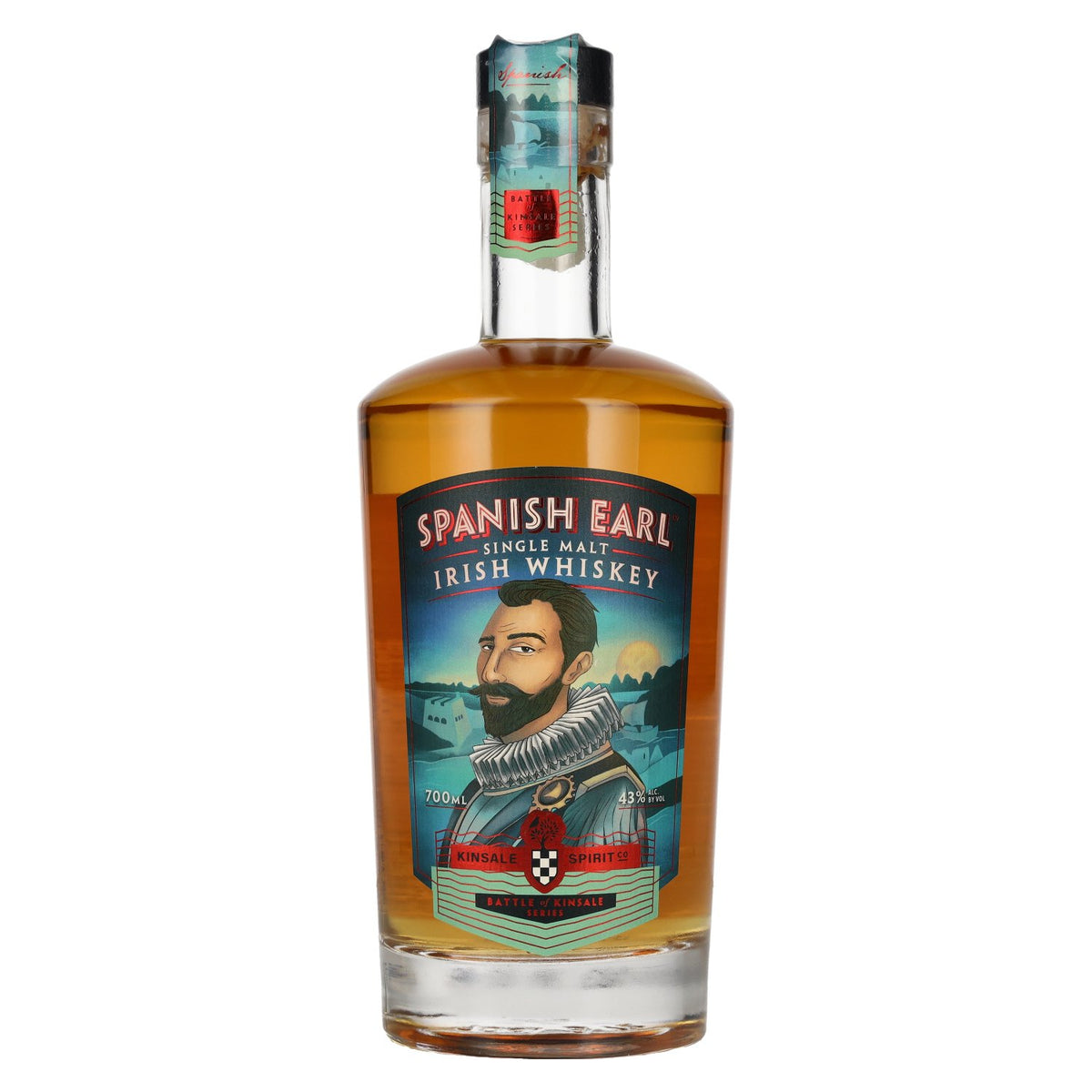 Kinsale SPANISH EARL Single Malt Ierse whisky 43% vol. 0,7 l