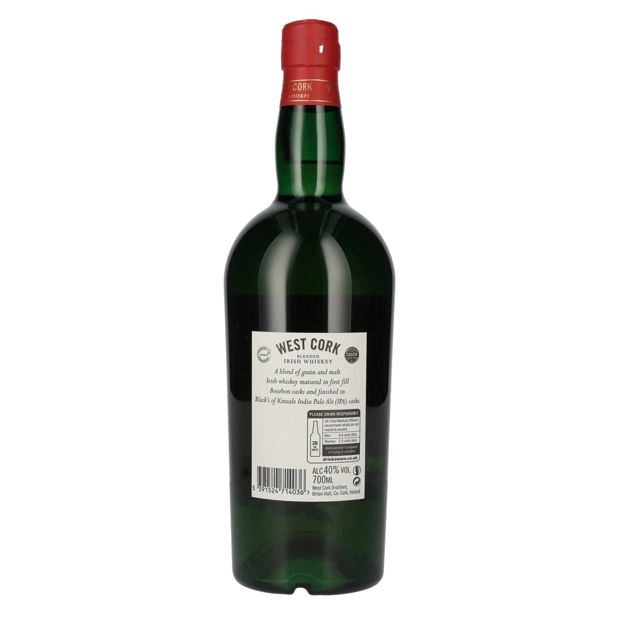 West Cork Irish Whiskey IRISH IPA CASK FINISH 40 % vol. 0,7 l
