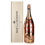 Moët & Chandon N.I.R. Nectar Imperial Rosé Dry Luminous Edition 12% Vol. 3l in houten doos