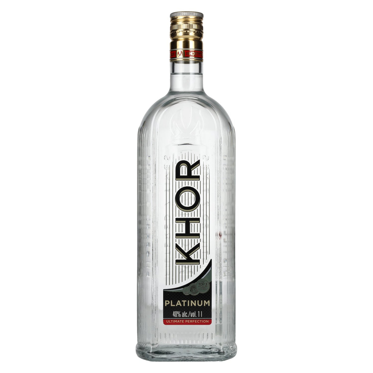 Khortytsa Vodka KHOR PLATINUM 40 % vol. 1 l