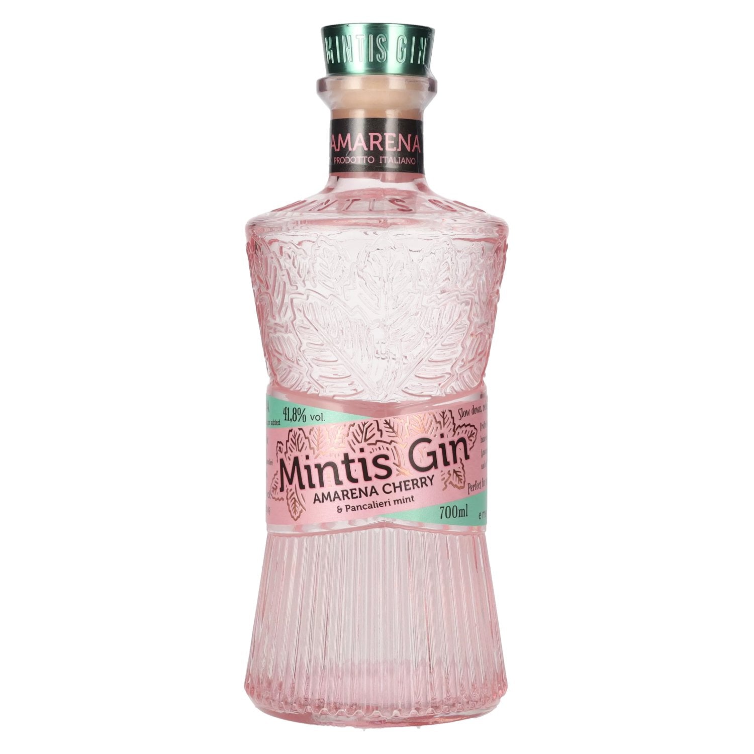 Mintis Gin AMARENA CHERRY &amp; Pancalieri munt 41,8% Vol. 0,7l