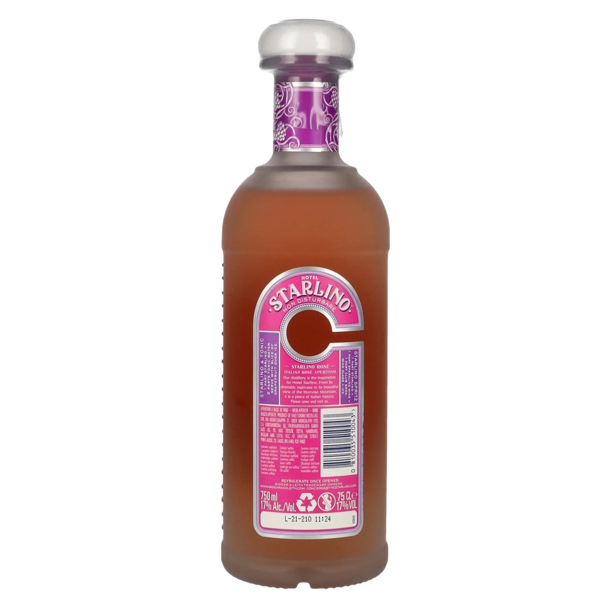 Starlino ROSÉ Aperitivo 17% vol. 0,75 l