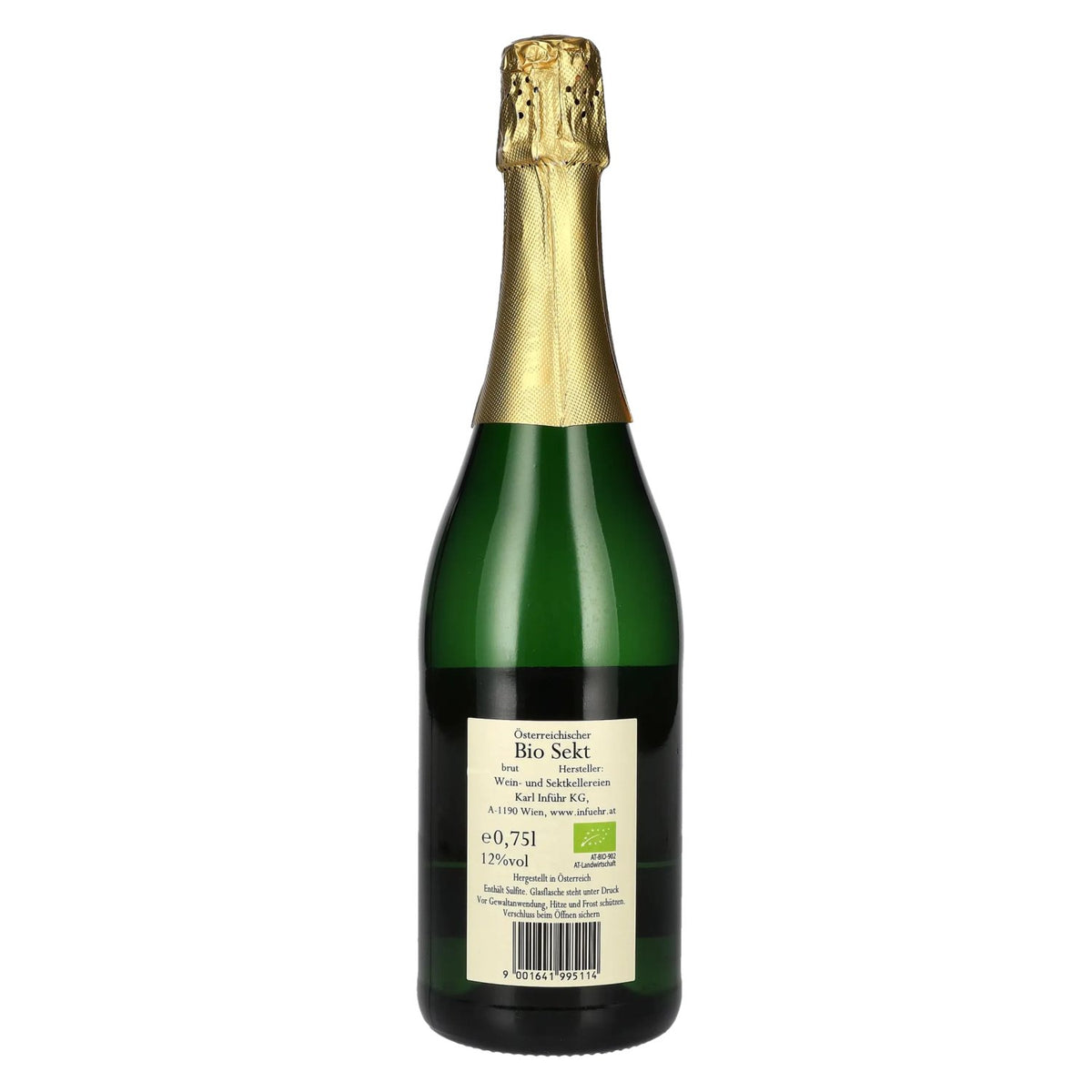 Inführ Sekt Bio 12% Vol. 0,75l