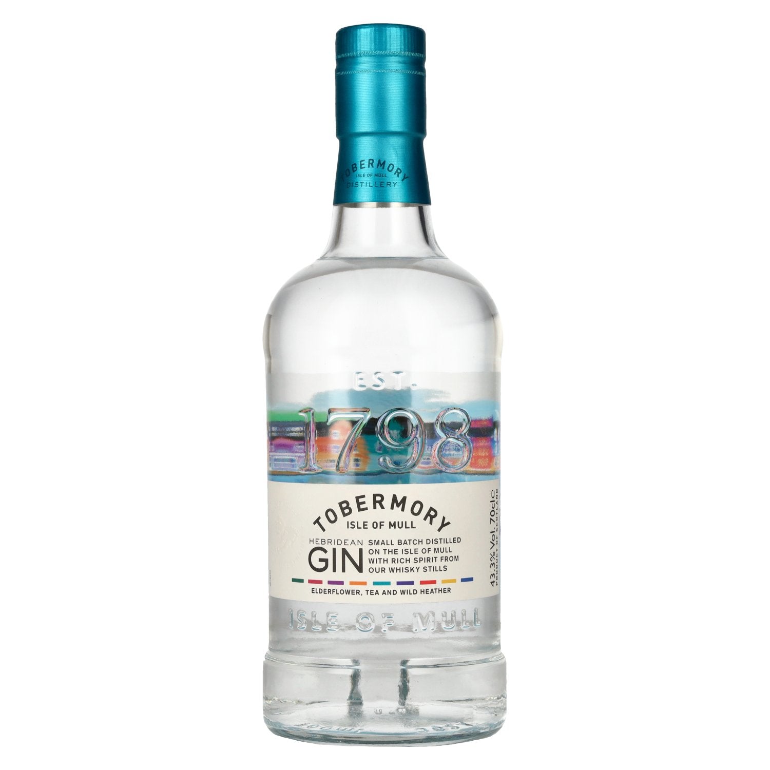Tobermory Hebridean Isle of Mull Gin 43,3% Vol. 0,7l