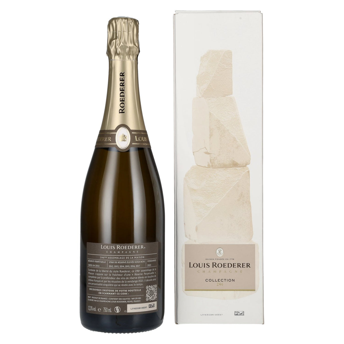 Louis Roederer Champagne Collection 246 12,5% Vol. 0,75l in gift box