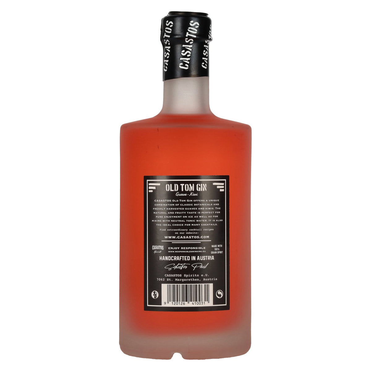 CASASTOS Oude Tom Gin Small Batch Guava-Kiwi 40% Vol. 0,5l