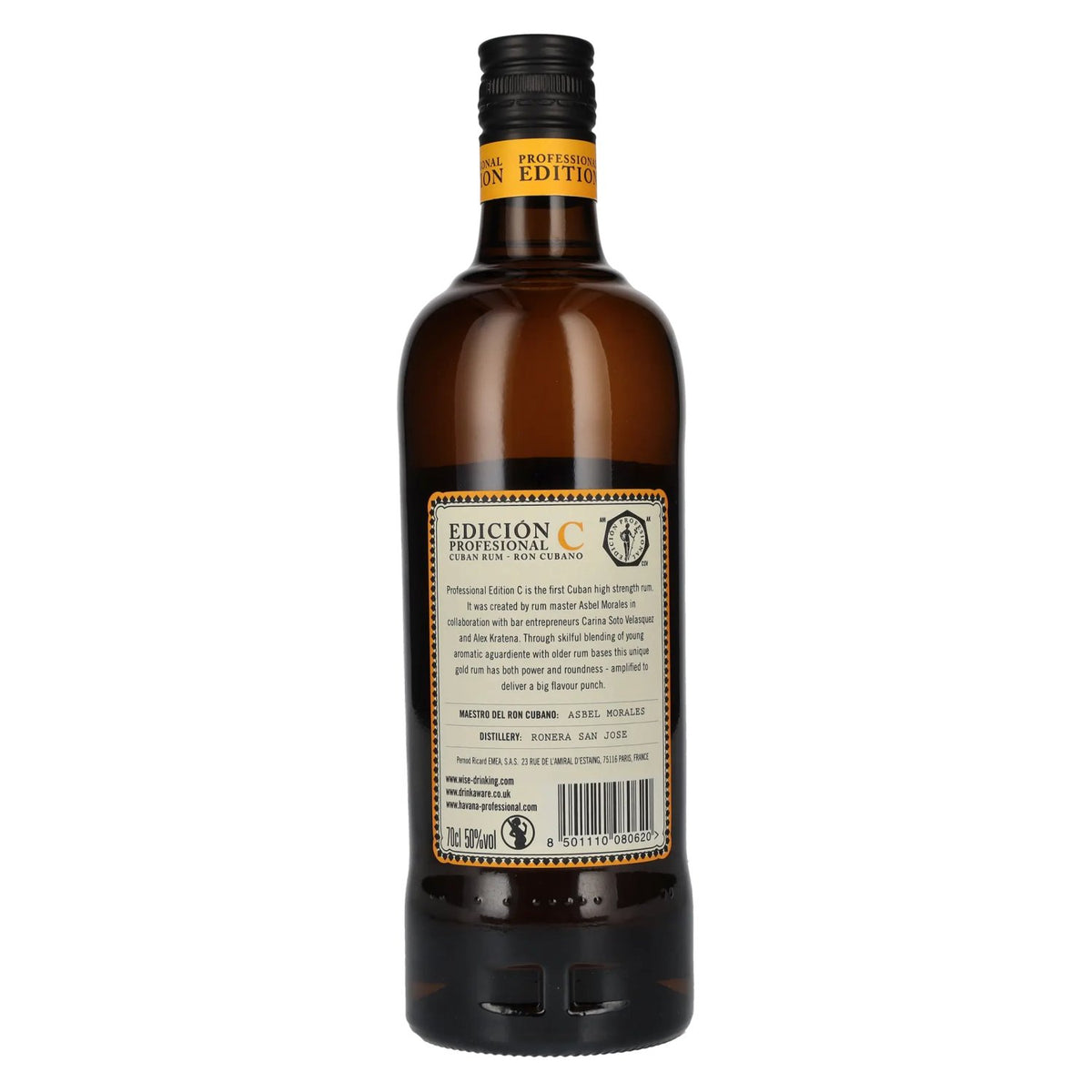 Havana Club EDICIÓN PROFESIONAL C 50% vol. 0,7 l