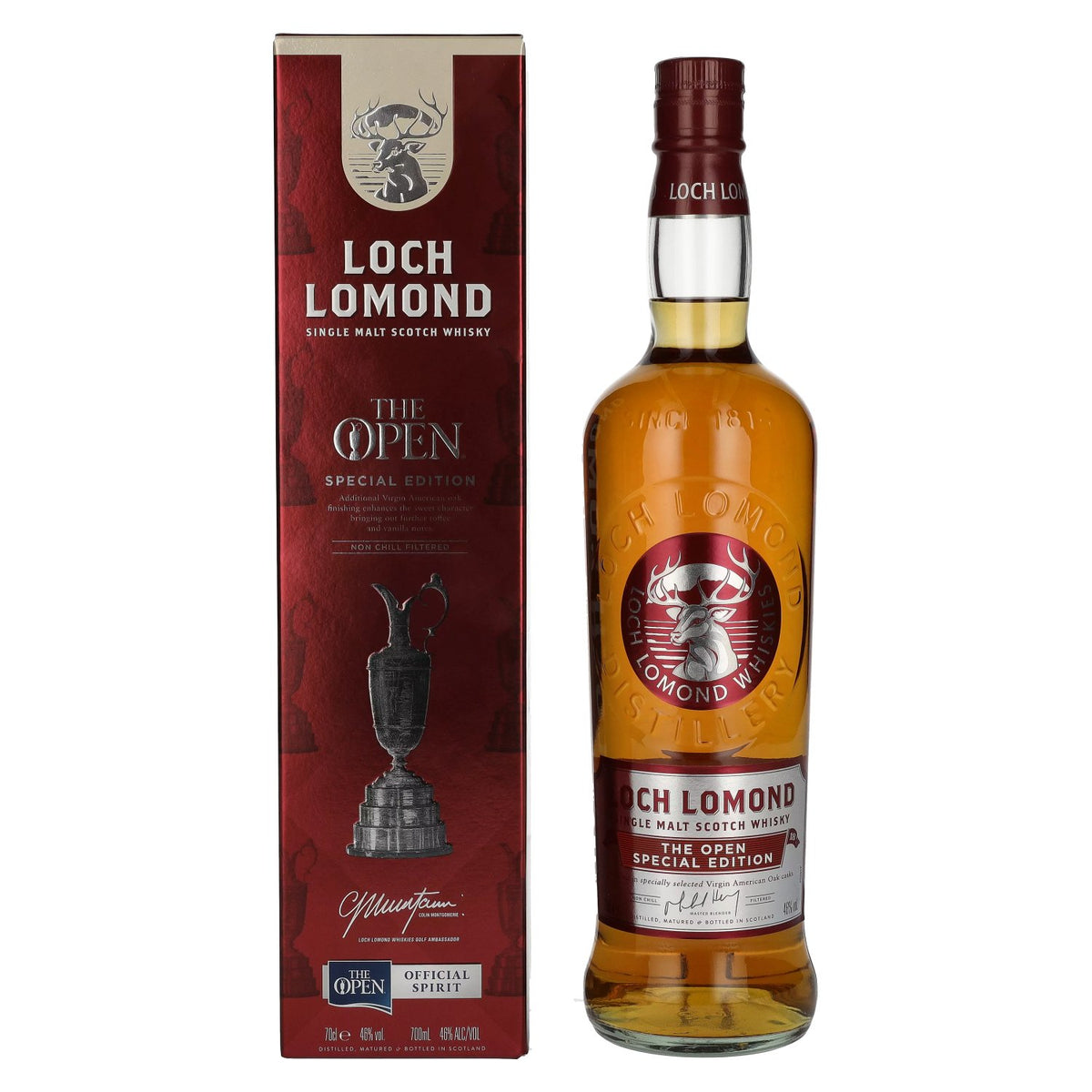 Loch Lomond THE OPEN Single Malt Special Edition 46% Vol. 0,7l in Geschenkbox