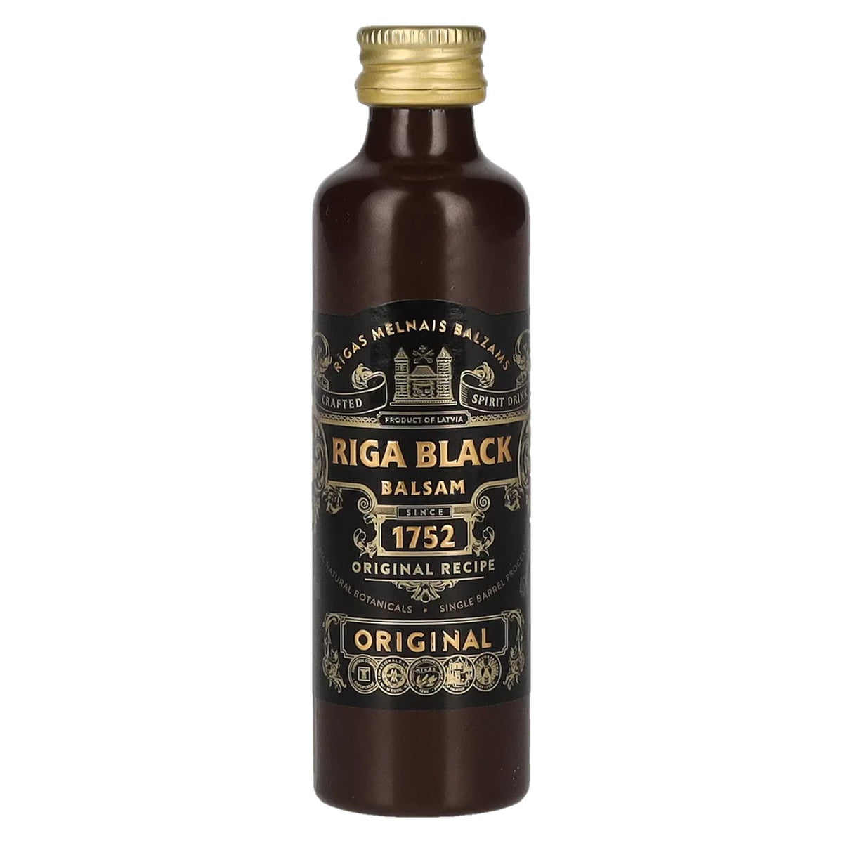 Riga Black Balsam 1752 ORIGINAL Recipe 45% vol. 0,04 l