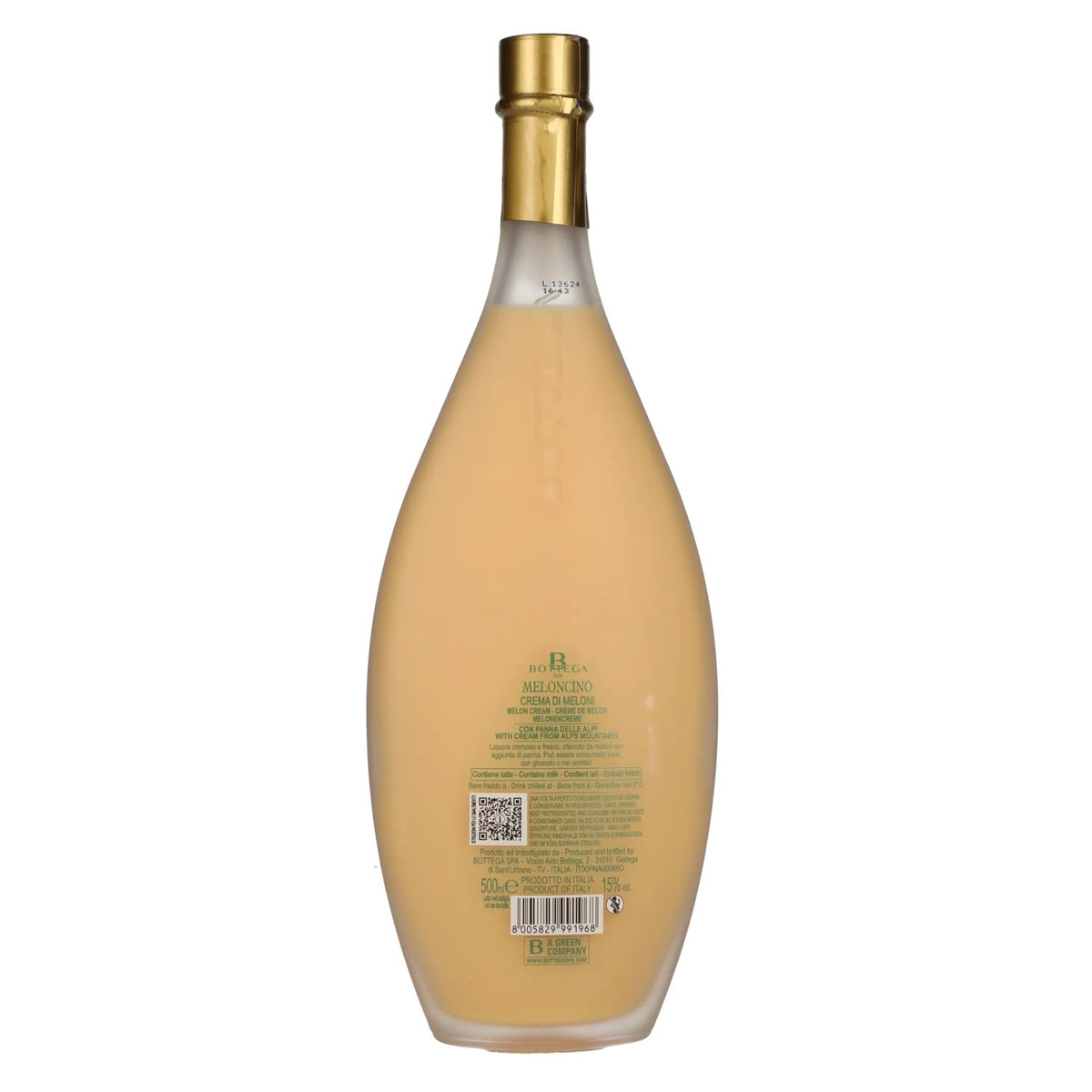 Bottega Crema di MELONCINO roomlikeur 15% vol. 0,5 l