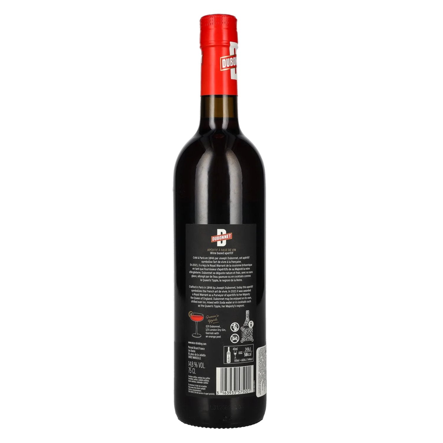 Dubonnet Rouge 14,8% Vol. 0,75l