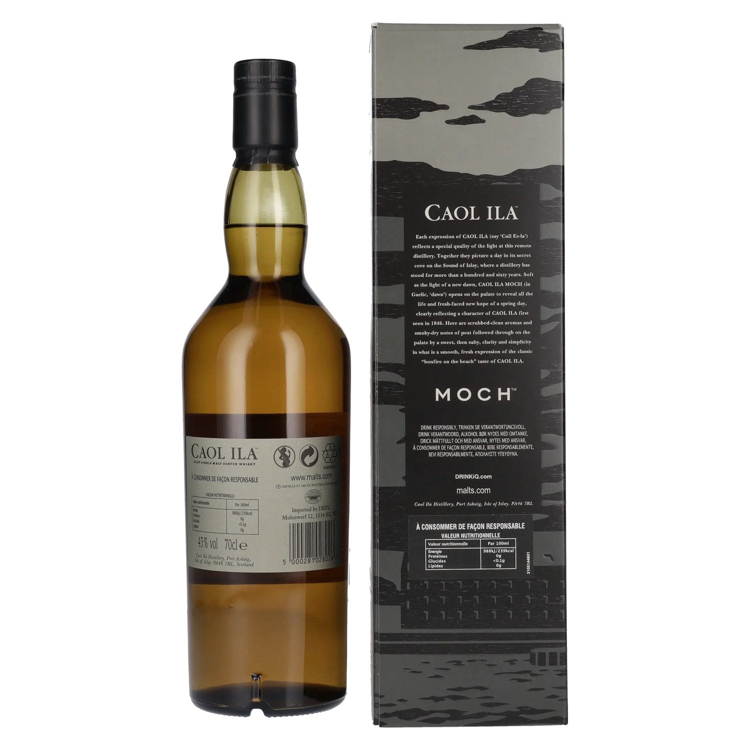 Caol Ila MOCH Islay Single Malt 43% Vol. 0,7l in Geschenkbox