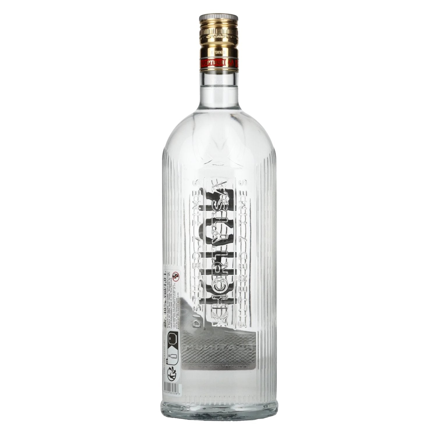 Khortytsa KHOR PLATINUM Vodka 40% Vol. 1l