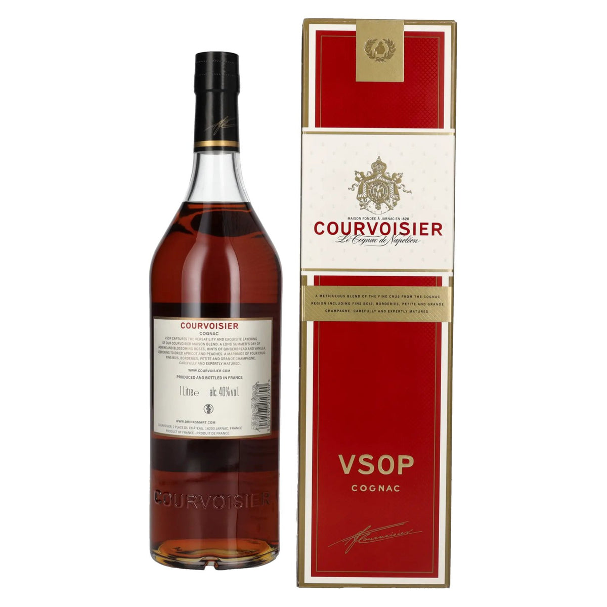 Courvoisier VSOP 40% Vol. 1l in Geschenkbox