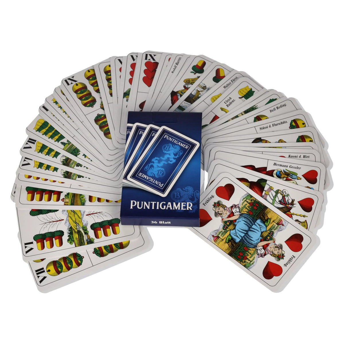 Puntigamer schnaps kaarten 36 vellen